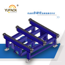 Transportador automático de cadena de 3 hilos utilizado para transporte de paletas